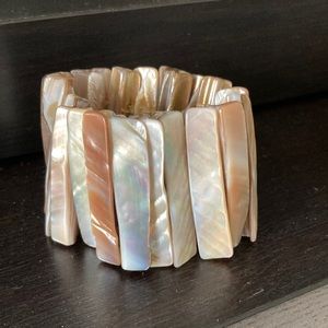 Vintage Irridescent Cuff Bracelet